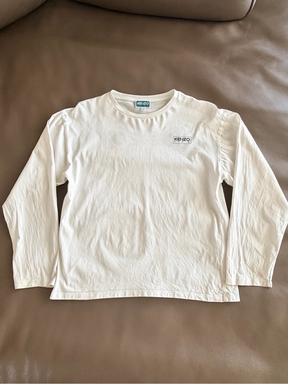 KENZO Kid's Logo Long-Sleeve Shirt 12y